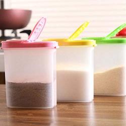 Bottles,Jars & Boxes - Plastic Fruit Storage Box 250ml 2 Lids Sealed Crisper Grains Tank Sorting Food Container 3 Colors - Boxes Jars Bottles Jars Boxes Cereal Container Anime Lunch Card Tank