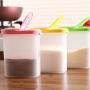 Bottles,Jars & Boxes - Plastic Fruit Storage Box 250ml 2 Lids Sealed Crisper Grains Tank Sorting Food Container 3 Colors - Boxes Jars Bottles Jars Boxes Cereal Container Anime Lunch Card Tank