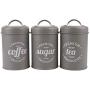 Metal Sealed Jars, Moisture-Proof Kitchen Food Containers, Storage Of Spices/Candy/Oatmeal/Coffee Beans