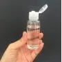 12 Pièces (30ml/1oz) Flacons Plastiques Transparents Remplissables avec Bouchon à Enclume, Pots de Rangement Portables, Idéal pour Lotion, Liquides, Émulsion, Shampooing 12 Pièces (30ml/1oz) Flacons Plastiques Transparents Remplissables avec Bouchon à Enclume, Pots de Rangement Portables, Idéal pour Lotion, Liquides, Émulsion, Shampooing
