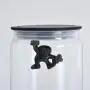 Alessi AMDR05 B""Gianni" Glass Box, Black Alessi AMDR05 B""Gianni" Glass Box, Black