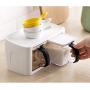 Plakza - Salt Pigs - With Handle Boxes Seasoning Bottle Organize Home Container Salt Storage Spice Jar Condiment - Spoon Cellars Pigs Salt Servers Salt Pigs Cellars Servers Herb Spice Pepper Rack Shak