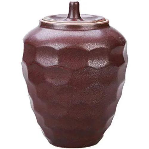 ETERLY Ceramic Sealed Tea canisters,Tea Caddy Coffee Storage Jars Sugar Bowl with Member for Home Gifts- 8x13cm(3x5inch) (Color : F, Size : 8x13cm(3x5inch)) ETERLY Ceramic Sealed Tea canisters,Tea Caddy Coffee Storage Jars Sugar Bowl with Member for Home Gifts- 8x13cm(3x5inch) (Color : F, Size : 8x13cm(3x5inch))