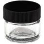 Glass Jars by DabJars - small heavyweight jars like those sold in MMJ dispensaries : great for Dabs, concentrates, oils, rosins, and other similar items