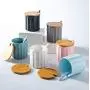 123Arts Ceramics Embossed Sugar Salt Storage Jar Seasoning Pot with Lid Spoon 123Arts Ceramics Embossed Sugar Salt Storage Jar Seasoning Pot with Lid Spoon