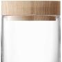 LSA International Lotta Container & Ash Lid, 5.5", Clear
