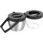 Thermos Dual Compartment Food Jar, Black