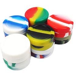 YHSWE 10 11ml Silicone Oil Container Non Stick Wax Concentrate Large Cylinder Jar Food Grade Storage Box Random Color