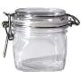 220Ml Plastic Square Clip Top Storage Jar With Airtight Seal Lid Kitchen Food Container Tableware Preserving Cosmetic Cream Orga,Clear 220Ml Plastic Square Clip Top Storage Jar With Airtight Seal Lid Kitchen Food Container Tableware Preserving Cosmetic Cream Orga,Clear