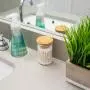 Hakuna Supply - Glass Storage Jars with Airtight Bamboo Lid, Multi-Use Containers for Herbs, Tea, Candy, Q-Tips, etc. for The Bedroom, Kitchen, and Bathroom (1/2 Oz, Problem-Free) Hakuna Supply - Glass Storage Jars with Airtight Bamboo Lid, Multi-Use Containers for Herbs, Tea, Candy, Q-Tips, etc. for The Bedroom, Kitchen, and Bathroom (1/2 Oz, Problem-Free)