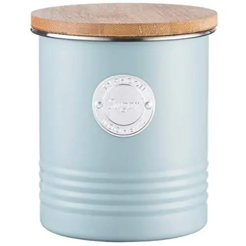 Conteneur de Sucre 1 Litre, Typhoon, Bleu, 11 x 11 x 15,5 cm