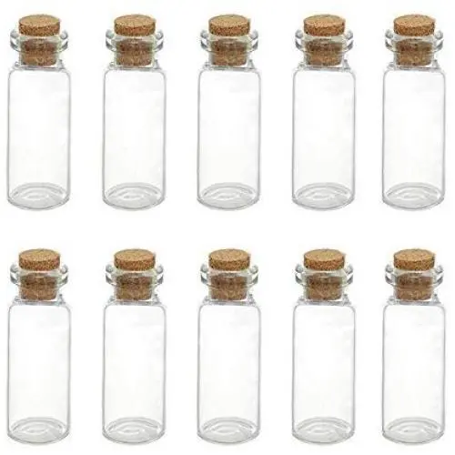 Glass Jars Bottles With Cork Stoppers 10 Pcs Small Transparent Glass Bottle 1ml Cheap Cork Stopper Bottles DIY Small Glass Bottle Mini Containers Home Storage Glass Jars Bottles With Cork Stoppers 10 Pcs Small Transparent Glass Bottle 1ml Cheap Cork Stopper Bottles DIY Small Glass Bottle Mini Containers Home Storage