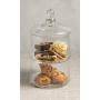 Masterclass Artesà Stacking Glass Cake / Biscuit Storage Jar, 30 x 16cm (12" x