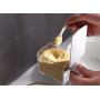 Mini Spice Jars Kitchenware creative seasoning tank suction wall rotating seasoning bottle