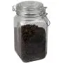 Home Basics Ludlow 43 oz. Glasbehälter mit Klappdeckel und Klickverschluss, luftdichte Versiegelung für Küchenschrank Pantry Organizer für Tee, Kaffee, Klar (2)

Übersetzung:

Home Basics Ludlow 43 oz. Glasbehälter mit Klappdeckel und Klickverschluss, luf