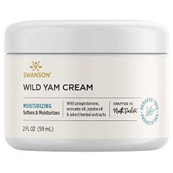 Swanson Wild Yam Cream 2 fl Ounce (59 ml) Cream