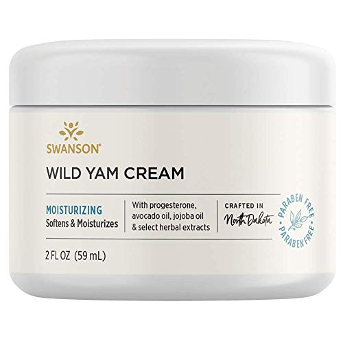 Swanson Wild Yam Cream 2 fl Ounce (59 ml) Cream