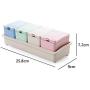 OKOKMALL US--4 Spice Jar Condiment Storage Shaker Seasoning Bottle Container Kitchen Food Box