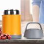 450ml Thermos Stainless Food Flask For Kids,Leakproof Vacuum Insulated Food Containers Food Flask (Color : Limulus Moisture Powder)