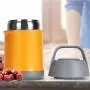 450ml Thermos Stainless Food Flask For Kids,Leakproof Vacuum Insulated Food Containers Food Flask (Color : Limulus Moisture Powder)