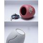 ETERLY Chinese Ceramic Tea Canister,Tea tins Tea containers Tea Caddy Seal Storage can with Member-A 11x12cm(4x5inch) (Color : C, Size : 11x12cm(4x5inch))
