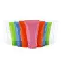 24Pcs 5ml Empty Plastic Soft Tube Sample Bottle Container Jar Pot Case Perfect for Emulsion Shower Gel Shampoo Facial Cleanser(Colour Random)
