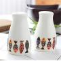 Mini Spice Jars Ceramic seasoning jar, barbecue, seasoning bottle, sealed salt can, household