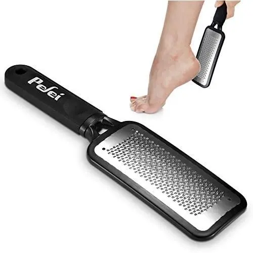 Colossal Pedicure Rasp Foot File, Professional Foot Care Pedicure Stainless Steel File to Removes Hard Skin, Can Be Used On Both Dry and Wet Feet Colossal Pedicure Rasp Foot File, Professional Foot Care Pedicure Stainless Steel File to Removes Hard Skin, Can Be Used On Both Dry and Wet Feet