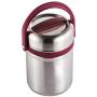 ZL-CHUFANG Stainless Steel Lunch Box Container for Kids Adults, Thermos Insulated Food Storage Leakproof Food Jar for School Picnic Office Outdoors enjoy a hot lunch on the go. (Color : Red)
