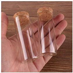 24pcs 30ml Size 2770mm Test Tube With Cork Stopper Spice Bottles Container Jars Vials DIY Craft