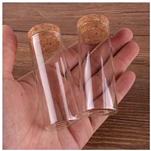 24pcs 30ml Size 2770mm Test Tube With Cork Stopper Spice Bottles Container Jars Vials DIY Craft