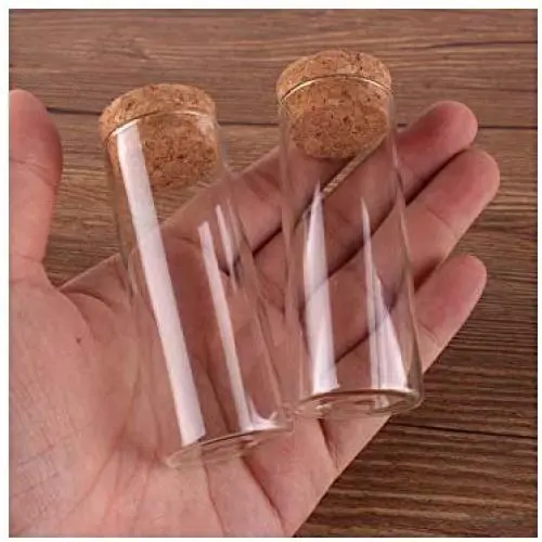 24 pcs Flacons Test Tube 30ml avec Bouchon en Liège pour Épices, Contenants, Bouteilles, Flacons pour DIY et Créations. 24 pcs Flacons Test Tube 30ml avec Bouchon en Liège pour Épices, Contenants, Bouteilles, Flacons pour DIY et Créations.