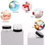 100 Pieces 3g Travel Cream Containers Leak Proof Small Size Sample Jars Empty Lip Balm Containers