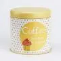 Nicoles Workshop Colorful Dot Mini Storage Metal Jar,Covered,"Coffee",Yellow Nicoles Workshop Colorful Dot Mini Storage Metal Jar,Covered,"Coffee",Yellow