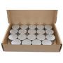 5 Gram Frosted Glass Jar,19 Pack Sample Cosmetic Containers Makup Pots Cream Lotion Lip Blam Packing Storage Bottles With Silver Lids