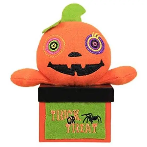Transer Halloween Süßigkeiten-Box, Happy Halloween Vampir Kürbis Party-Geschenke Süßigkeiten Aufbewahrungsbox (C)