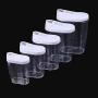 Pawaca Airtight Food Storage Container Set, Dry Food Kitchen Storage Dispenser Jars - Assorted Sizes & Slide-Back Lids, Ideal for Sugar, Tea, Coffee, Rice, Pasta - Pack of 5