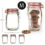 Enkrio Mehrweg-Ziploc-Snack-Beutel, Mason Jar Reißversch-Lebensmittellieferungstaschen für Reisen Camping