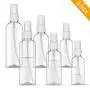 Afootry Small Plastic Spray Bottle - 6 Pack Clear Empty Fine Mist Mini Spray Bottles for Cleaning, Travel Bottle Refillable Liquid Containers (2x1 oz,2x2 oz,2x4 oz) Afootry Small Plastic Spray Bottle - 6 Pack Clear Empty Fine Mist Mini Spray Bottles for Cleaning, Travel Bottle Refillable Liquid Containers (2x1 oz,2x2 oz,2x4 oz)