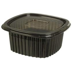 EG Homeware 5-100 Microwave Hot Cold Food Takeaway Containers 1 2 3 Compartments With Lids (5, 1 Compartment)