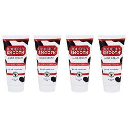 Udderly Smooth Hand Cream, 2 Oz Travel Size, Pack of 4