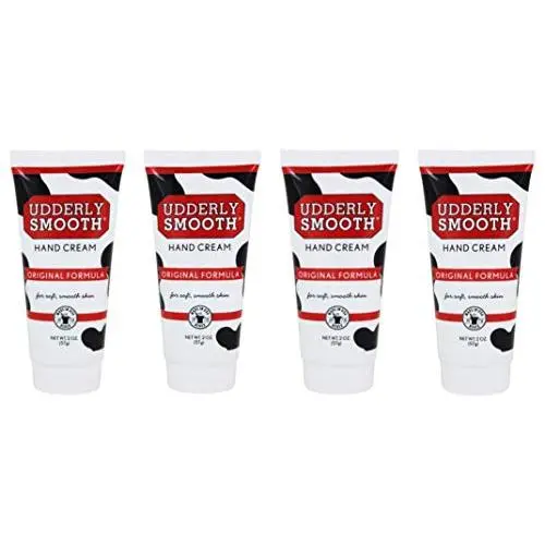 Udderly Smooth Hand Cream, 2 Oz Travel Size, Pack of 4 Udderly Smooth Hand Cream, 2 Oz Travel Size, Pack of 4