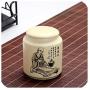 Ceramic Storage Bottles Mini Kitchen Spice Ceramic Jars For Food Containers Decoration Tea Sugar Coffee Storage Jars With Cover,Chashengluyu