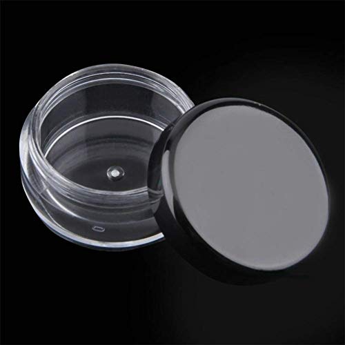 Pack of 10 Cosmetic Empty Jar Pot Eyeshadow Makeup Face Cream Container