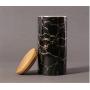 Mini Spice Jars Kitchen ceramic snack storage box storage tank marble seal can