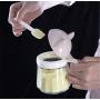 Mini Spice Jars Creative cartoon kitchen glass seasoning box home set spice box