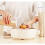 Emoyi Food Storage Spaghetti Noodle / Pasta Container Leakproof With Locking Lids Dispenser Set of 2