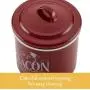 Boîte à graisse de bacon en émail sur acier - 4 pouces, rouge (Pack de 2) Boîte à graisse de bacon en émail sur acier - 4 pouces, rouge (Pack de 2)