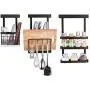 Kitchen shelf Kitchen Racks, Chopping Block, Knife Holder, Seasoning Rack, Jar, Storage Rack, Wall Chopsticks, Picking Rack, Drain Rack cabinet organizer Kitchen shelf Kitchen Racks, Chopping Block, Knife Holder, Seasoning Rack, Jar, Storage Rack, Wall Chopsticks, Picking Rack, Drain Rack cabinet organizer