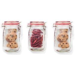 MINBB Sandwich Bags Mason Jar Shape Food Storage Bags Clear Plastic Bags,for Bring Out Food